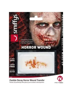 Smiffys Prothèse Blessure à La Joue En Décomposition