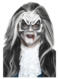 Smiffys Prothèse En Mousse Latex, Tête De Vampire, Blanc, Avec Adhésif