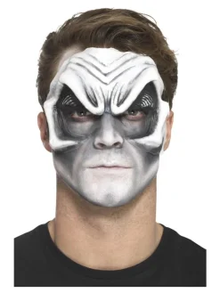 Smiffys Prothèse En Mousse Latex, Tête De Vampire, Blanc, Avec Adhésif -Halloween Soldes Boutique prothese en mousse latex tete de vampire blanc avec adhesif 3