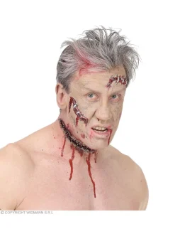 WIDMANN Prothèse Gorge Recousue En Latex FX 9 WIDMANN Prothèse Gorge Recousue En Latex FX -Halloween Soldes Boutique prothese gorge recousue en latex fx 3