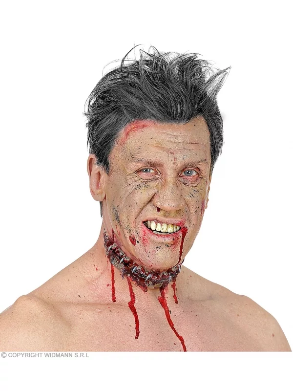 WIDMANN Prothèse Gorge Recousue En Latex FX 3 WIDMANN Prothèse Gorge Recousue En Latex FX