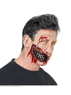 WIDMANN Prothèse Latex - Mâchoire De Zombie Avec Dents Apparentes
