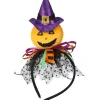 WIDMANN Serre-tête Citrouille En Chapeau Avec Tulle Et Rubans Pour Fille Et Femme -Halloween Soldes Boutique serre tete citrouille en chapeau avec tulle et rubans pour fille et femme