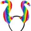 ESPA - Funny Fashion Serre-tête Cornes Arc-en-ciel -Halloween Soldes Boutique serre tete cornes arc en ciel