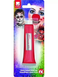 Smiffys Tube De Crème Maquillage Rouge à L'eau (tube 28 Ml) -Halloween Soldes Boutique tube de creme maquillage rouge a l eau tube 28 ml 3