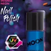 Smiffys Vernis à Ongles UV Néon Bleu Intense - Cosmic Moon -Halloween Soldes Boutique vernis a ongles uv neon bleu intense cosmic moon