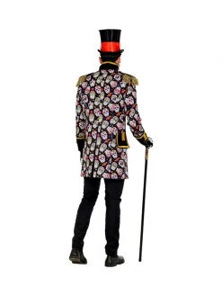 WIDMANN Veste Jour Des Morts Noir Et Fluo Homme Du S Au XXL -Halloween Soldes Boutique veste jour des morts noir et fluo homme du s au xxl 2